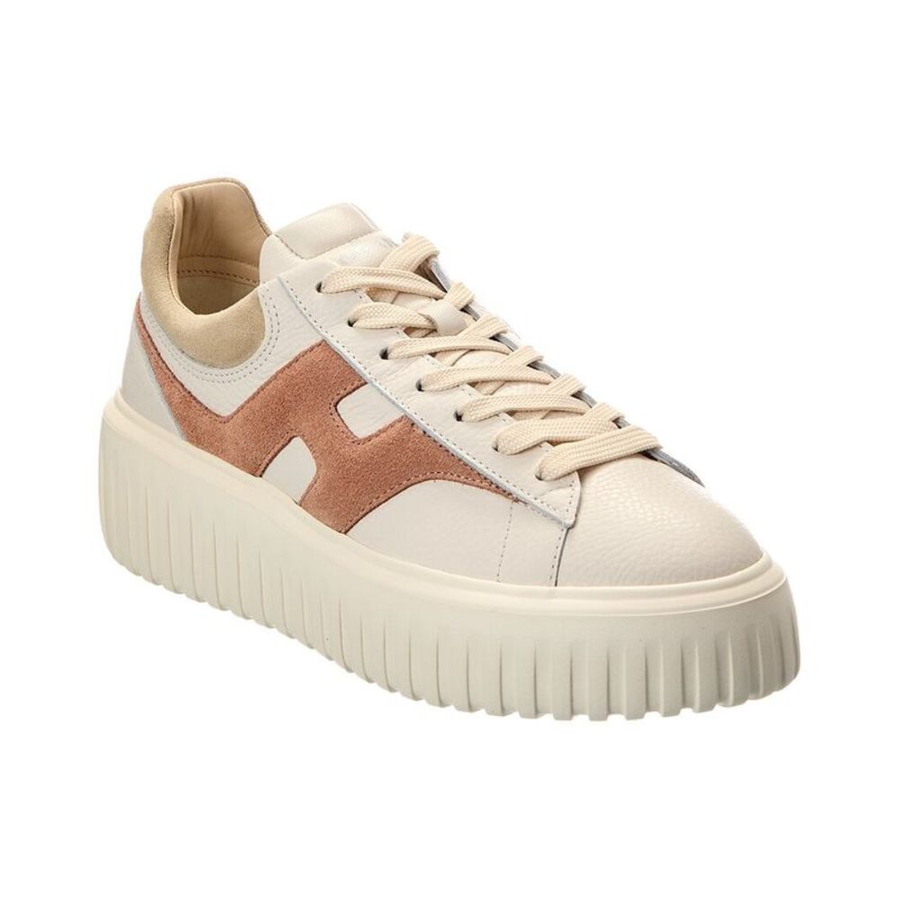 Hogan H-Stripes Leather Sneaker